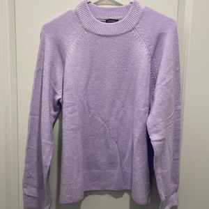NWT Vince Camuto Mock Neck Sweater Azalea Purple